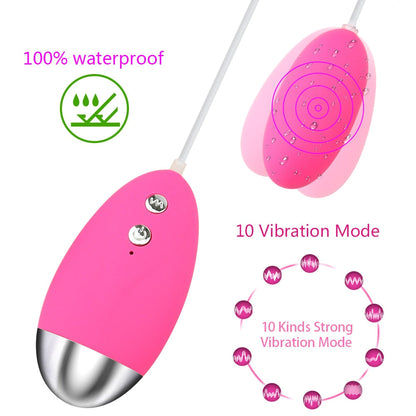 Man Nuo 10 Speed Egg Vibrator Sex Product Remote Control Vibrating Egg Sex Toys for Women Strong Vibration