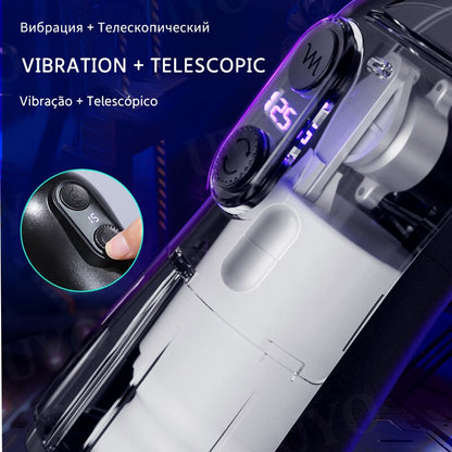 Masturbation สำหรับชาย Automatic Piston Telescopic อัจฉริยะอมควยดูด Mastubator Sex Machine สำหรับชายผู้ใหญ่ของเล่นสำหรับชาย