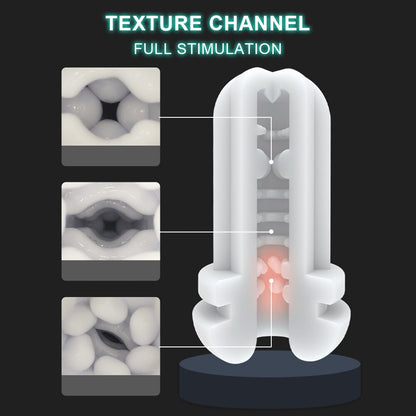 ชาย Masturbation Vibrator Soft หีดูดเซ็กซ์ทอยที่สมจริงช่องคลอดช่องคลอด Masturbator ซิลิโคนพ็อกเก็ตหี Aldult Sex Shop