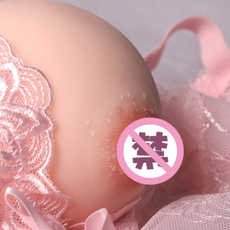 หน้าอกปลอมชาย Masturbation ซิลิโคนมินิหน้าอกช่องคลอดนวดเครื่องบินถ้วยผู้ใหญ่เซ็กซ์ทอย Shop Mimi Ball