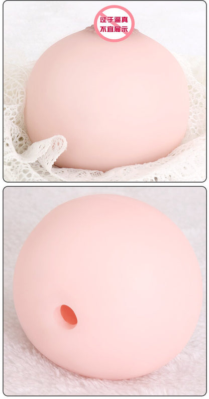 หน้าอกปลอมชาย Masturbation ซิลิโคนมินิหน้าอกช่องคลอดนวดเครื่องบินถ้วยผู้ใหญ่เซ็กซ์ทอย Shop Mimi Ball