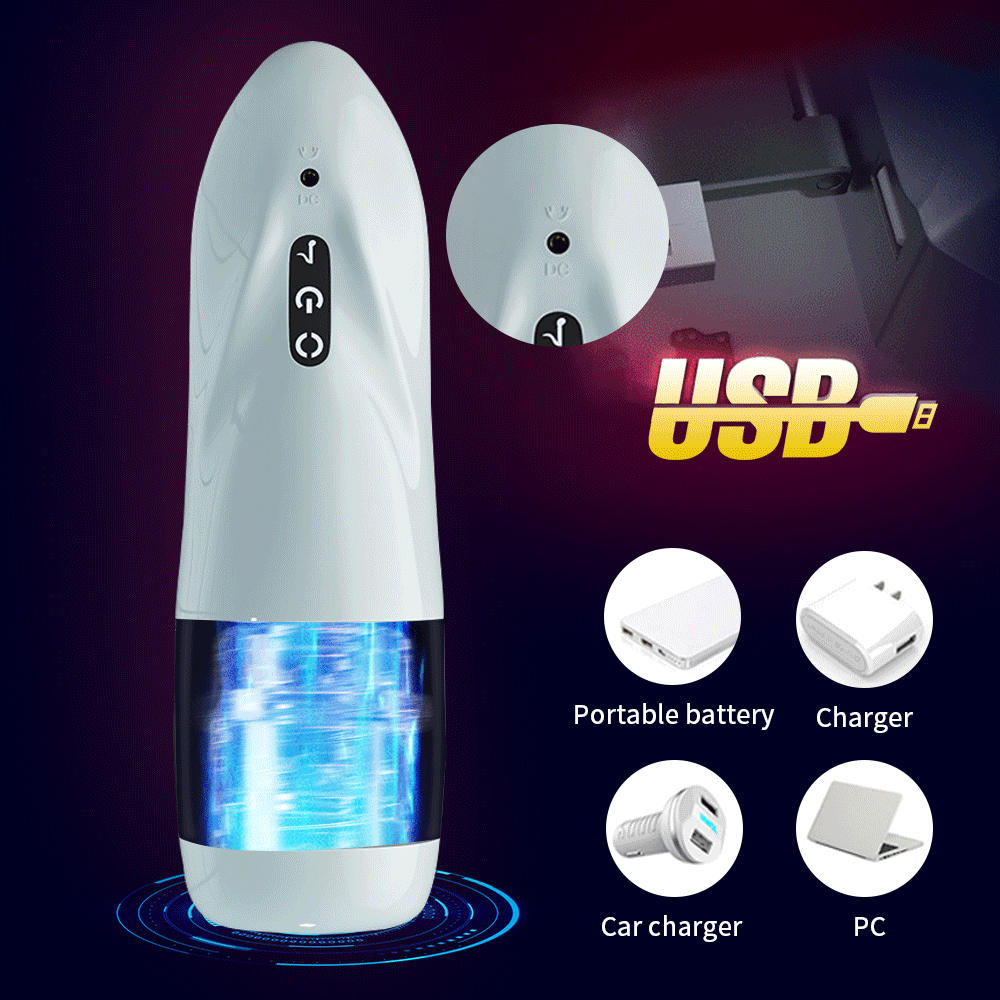 Automatic Rotating Male Orgasm Masturbator Pocket Pussy Adult Masturbation Tools Sex Toy for Men Realistic Vagina