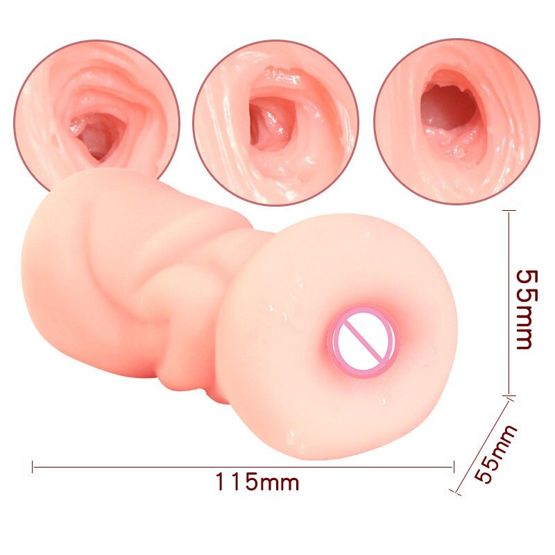 Masturbator สำหรับผู้ชายเซ็กซ์ทอยปากช่องปากประดิษฐ์ลิ้นนวด Penise ชายการสำเร็จความใคร่เกย์ผู้ใหญ่อุปกรณ์เสริมเพศสัมพันธ์