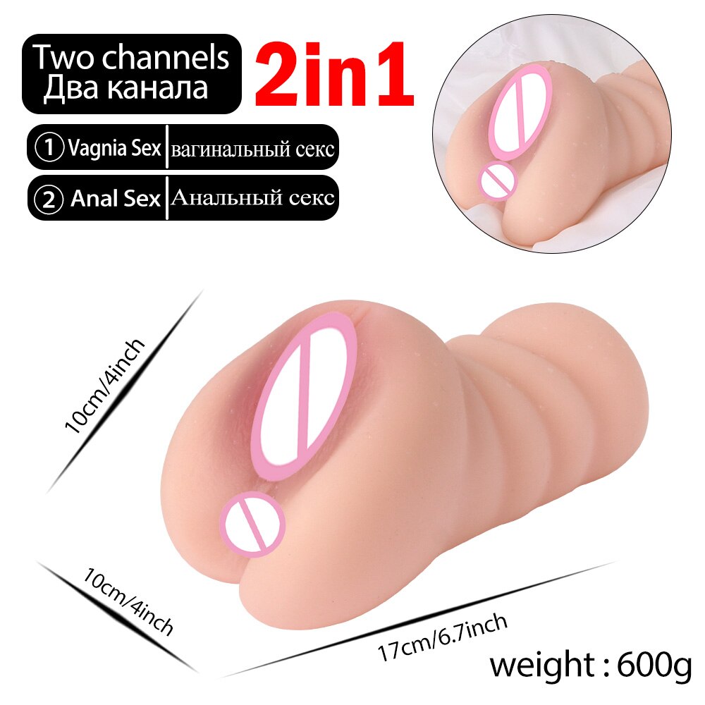 ช่องคลอดที่สมจริงเซ็กซ์ทอยสำหรับชาย Masturbator ประดิษฐ์เครื่องบินถ้วยผลิตภัณฑ์สำหรับผู้ใหญ่พ็อกเก็ตหี Masturbation Sexitoy Shop