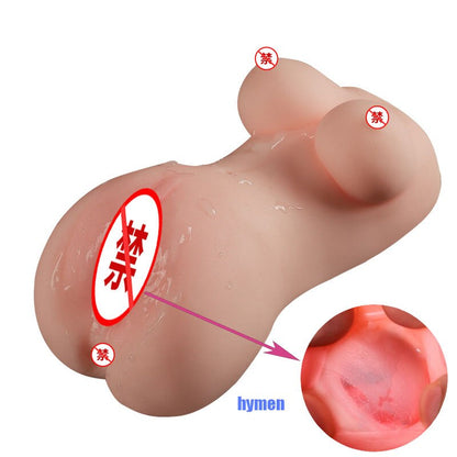ชาย Masturbator คู่ทางเดินจริงช่องคลอดช่องคลอดถ้วยเครื่องบินผู้ใหญ่เครื่อง Inverted แม่พิมพ์ของเล่นสำหรับชายญี่ปุ่น18