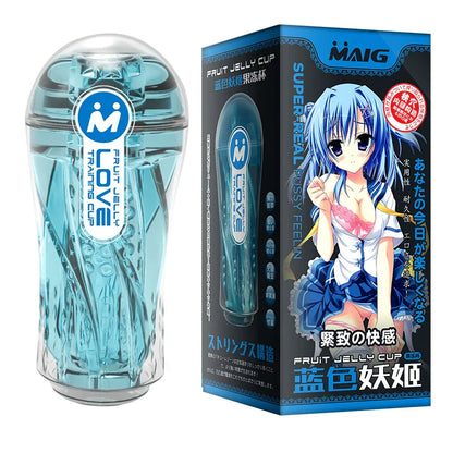 Men's Transparent Massage Masturbator Adult Erotic Toys Vagina Masturbation Blowjob Male Piston Automatic Mastubator Real Vagina