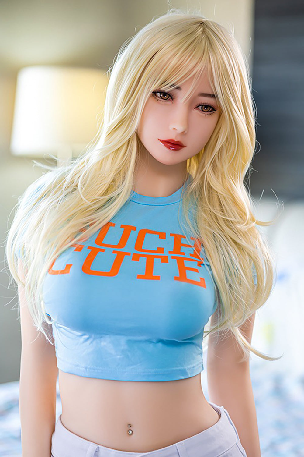 ประเทศไทย สต็อกสินค้า-อลิซ /หุ่นเซ็กส์ดอลล์ TPE ขนาดเท่าคนจริง ผมบลอนด์ญี่ปุ่นสูง 158 ซม. [thdoll-1003]