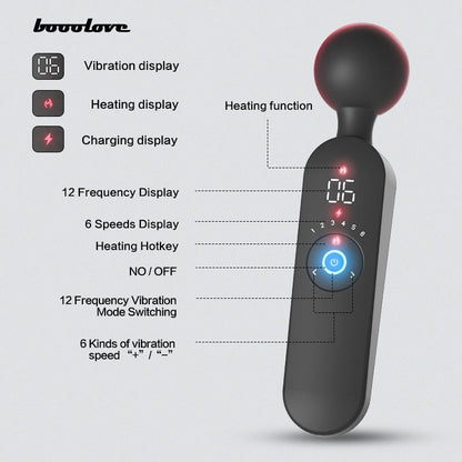 New AV Vibrator Wireless USB Rechargeable Massager Goods Dildos Magic Wand for Women Clitoris Stimulator Sex Toys for Adults 18