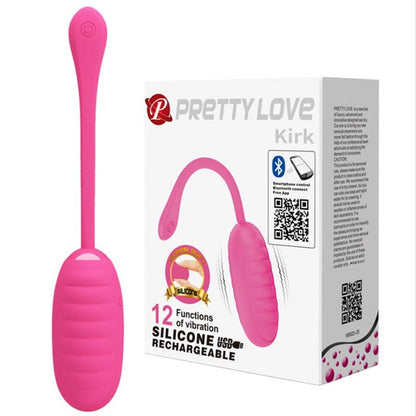 แอปพลิเคชันควบคุมเครื่องสั่นบลูทูธรูปไข่ใหม่ 12 ระดับ Pretty Love Vibrador ของเล่นทางเพศสำหรับผู้หญิง G Spot คลิตอริส นวดกระตุ้นอารมณ์หญิง