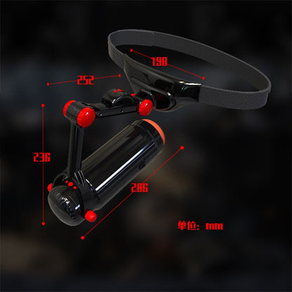New Automatic Telescopic Wearable Male Masturbator Adjustable Articulate Arm Oral Anal Sex Machine Sex Toys for Men Masturbation