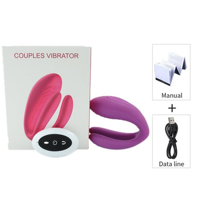 New Couple Vibrator Sex Toys 3 Motor Couple Vibrators 25M Remote Control Dildo Anal Vibrator Stimulator for Couples and Women