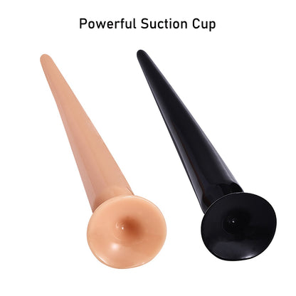 Overlength Anal Plug Dildos Sex Products Soft Anal Dilator Sex Toys for Stimulation of Vagina and Anus Flexible Big Butt Plug