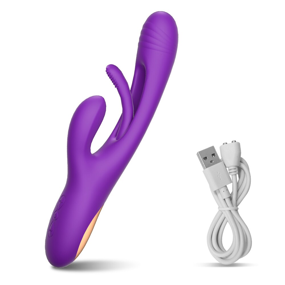 กระต่าย Patting Vibrator Clitoris ผู้หญิง Stimulator Massager ที่มีประสิทธิภาพ G Spot Vibrating เซ็กซ์ทอยหญิง Masturbator ผู้ใหญ่สินค้า