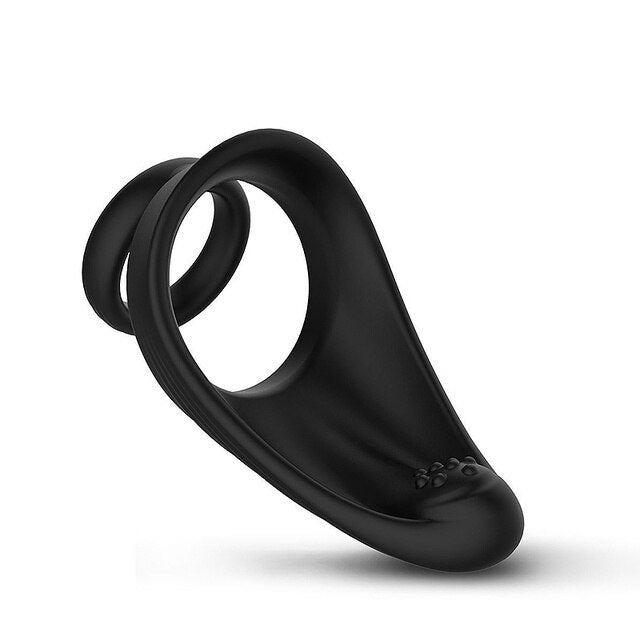 Penian แหวนชายแหวนคู่แหวน Delay Ejaculation Scrotum ผูกแหวนล็อคเซ็กซ์ทอยสำหรับชาย Erection นวดต่อมลูกหมาก