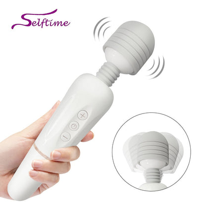 Powerful AV Magic Wand Body Massager USB Charge G Spot Vibrators for Women.Adult Vibrator Sex Toys for Woman.Female Sex Products