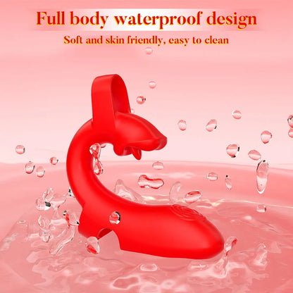 2in1 Wear Finger Vibrator Clitoral G Spot Trigger Stimulator 10 Speed Vaginal Massager Masturbation Sex Toy For women Adult 18