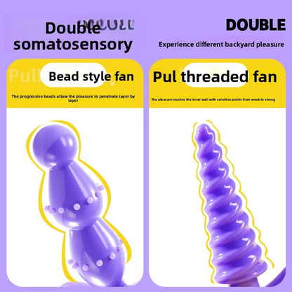 Adult Silicone Anal Beads Plug Intimates Accessories Fetish Bdsm Buttplug Tail Sex Toys Games Dilator Anus Erotic Gadgets