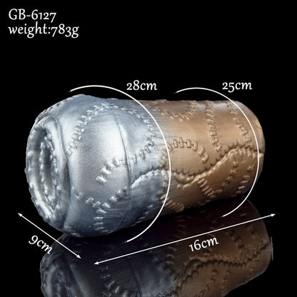 โลหะใหม่คนต่างด้าวของเล่นสำเร็จความใคร่ชายซิลิโคนเครื่องบินถ้วยอวัยวะเพศชายต่อมลูกหมาก Massager ผลิตภัณฑ์กันน้ำสำหรับชาย