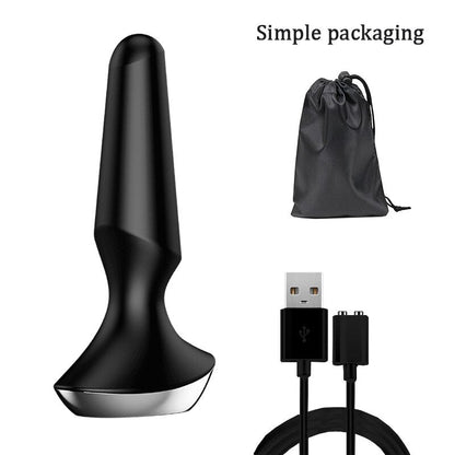 Satisfyer Plug-Ilicious 2 App รีโมทคอนโทรลต่อมลูกหมาก Massager Buttplug ของเล่นสำหรับชาย Vibrator ซิลิโคนวัสดุหญิง Anal Plug