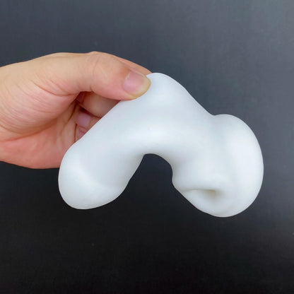 Vacuum Massager Sex Cup Reusable Male Soft Silicone Masturbator Portable Pocket Penis Long Lasting Trainer Pussy Adult Games