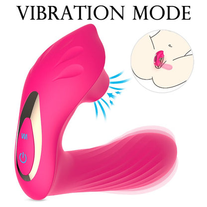 Sex Toys 2 IN 1 Sucking Vibrator for Women 9 Frequency Vibration Waterproof Masturbator Clitoris Stimulator G Spot Vibrator