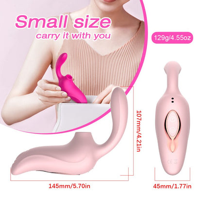 ของเล่นทางเพศ เครื่องนวดคลิตอริสระบบดูด 3 โหมดใน 1 สำหรับผู้หญิง 10 สปีด เครื่องนวดคลิตอริสแบบสั่น เครื่องดูดคลิตอริส จุดจีสำหรับผู้หญิง ของเล่นผู้ใหญ่
