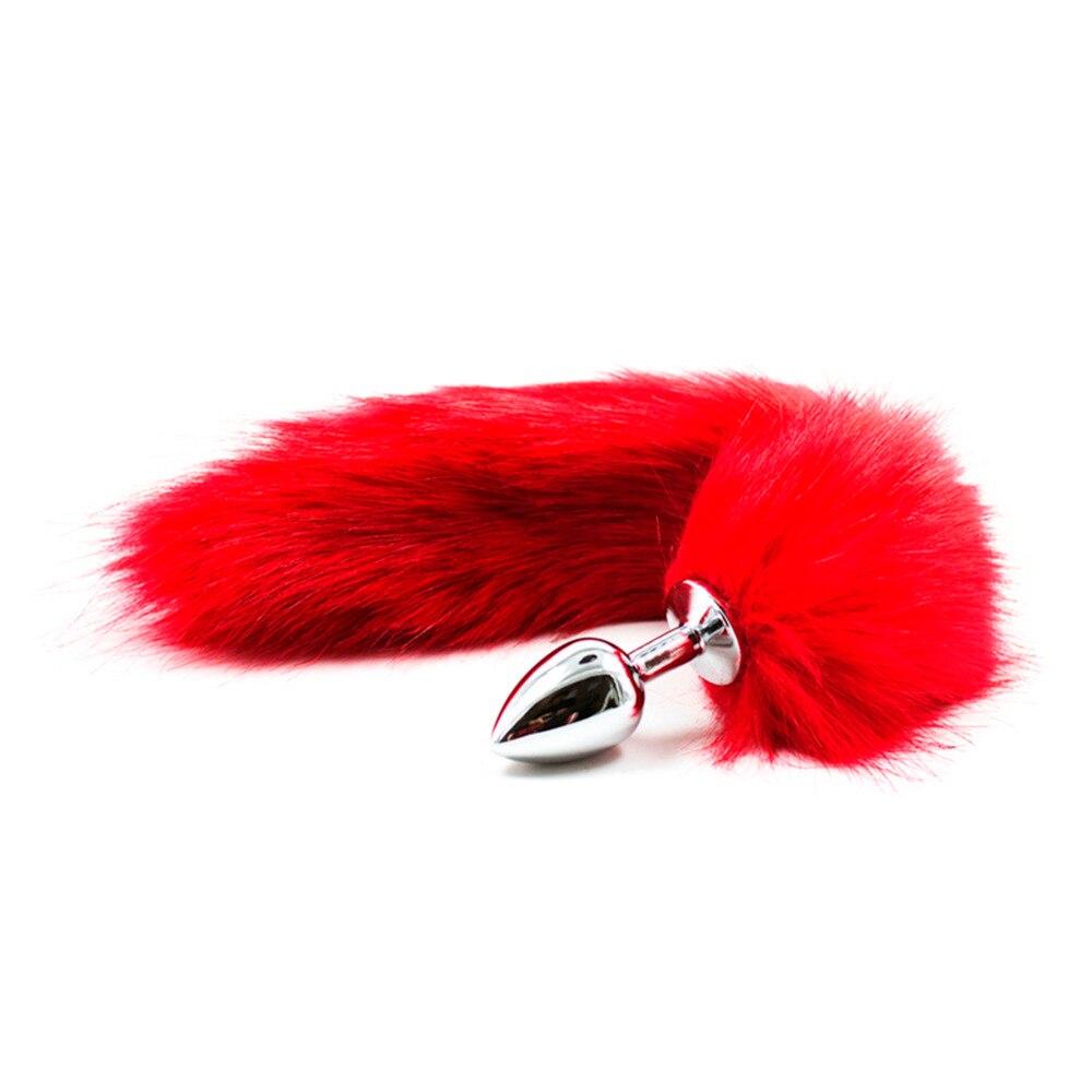 Sex Toys Faux Fox Tail Anal Butt Anal Tail For Adult Women Sex Products
