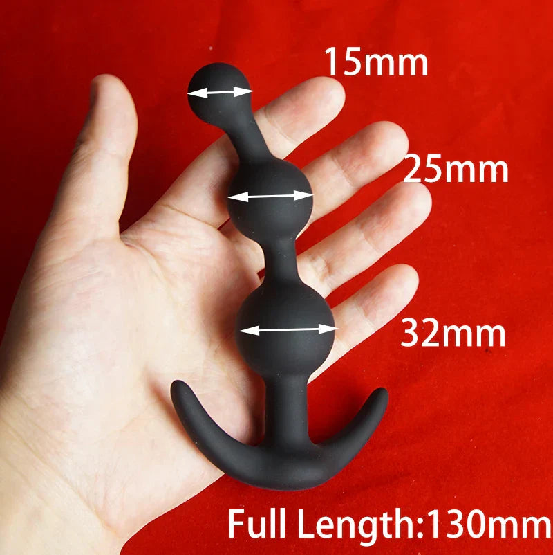 Silicone Anal Beads Dilator.Big Annals Balls.Long Ass Anus But Butt Plug.Analplug Buttplug Butplug.Analsex Prostate Sex Toys
