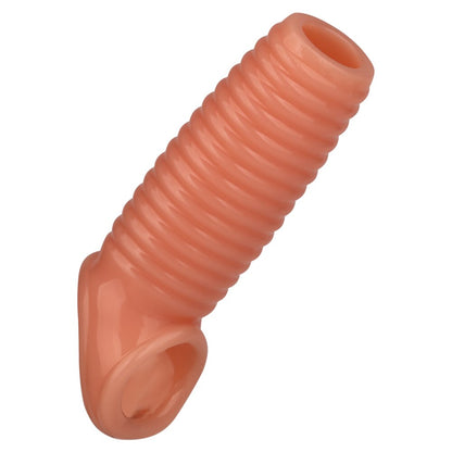Silicone Reusable Penis Sleeve Flexible Glans Penis Enlarger Extender Delay Ejaculation Cock Ring Sleeve Adult Sex Toys for Men