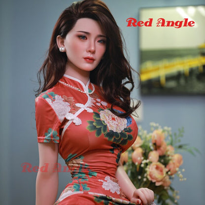 สีแดงมุม 리얼돌 ตุ๊กตายางซิลิโคนตุ๊กตาสำหรับชายขนาดใหญ่หน้าอก Slim Body ที่สมจริงช่องคลอดหี Anal Love ตุ๊กตา Sexdolls สำหรับชาย