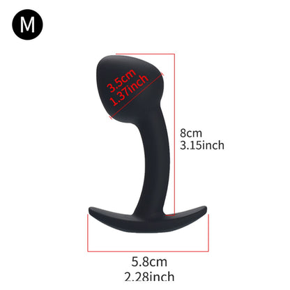 Soft Anal Plug High Quality Silicone Butt Plug Adult Product Anal Beads Female Masturbator Prostate Massager Sex Toys for Couple