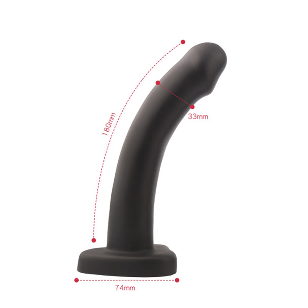 Soft Jelly Dildo Anal Butt Plug Realistic Penis with Powerful Suction Up Strapon Artificial Penis Dick Toy for Adult Sex Toys