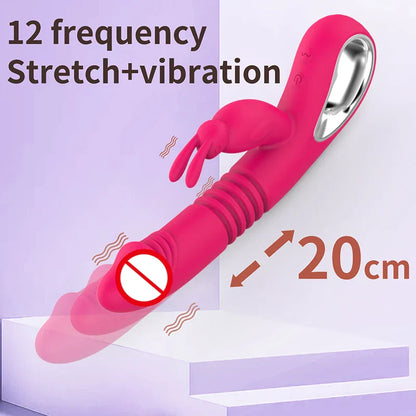 Speed Vibrator Female Powerful Dildo Rabbit Vibrators Sex Toys For Woman Clitoris Stimulator Massager Masturbators Adult Toys