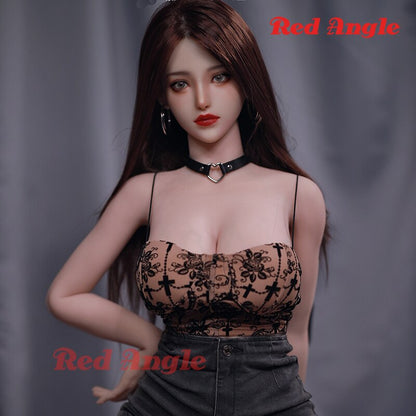 สีแดงมุมซิลิโคน TPE จริงตุ๊กตาหลอดเลือดดำปลูกผม Beauty Lady Hot Body เอเชียช่องคลอดที่สมจริงตุ๊กตายางผู้ใหญ่ผู้ชาย