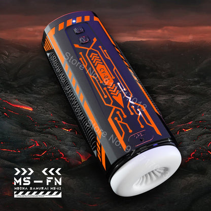 อัตโนมัติเซ็กซ์ทอยสำหรับชายอมควย Telescopic ดูด Masturbator ช่องคลอดเทียม พ็อกเก็ตหี Vibrator อุปกรณ์ช่วยสำเร็จความใคร่ทางปากสำหรับผู้ใหญ่ ถ้วย