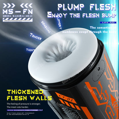 อัตโนมัติ Thrust Strokying ดูดชาย Masturbator ช่องคลอดดูด Vibrator เซ็กซ์ทอยสำหรับชายสำเร็จความใคร่ถ้วยอมควย18