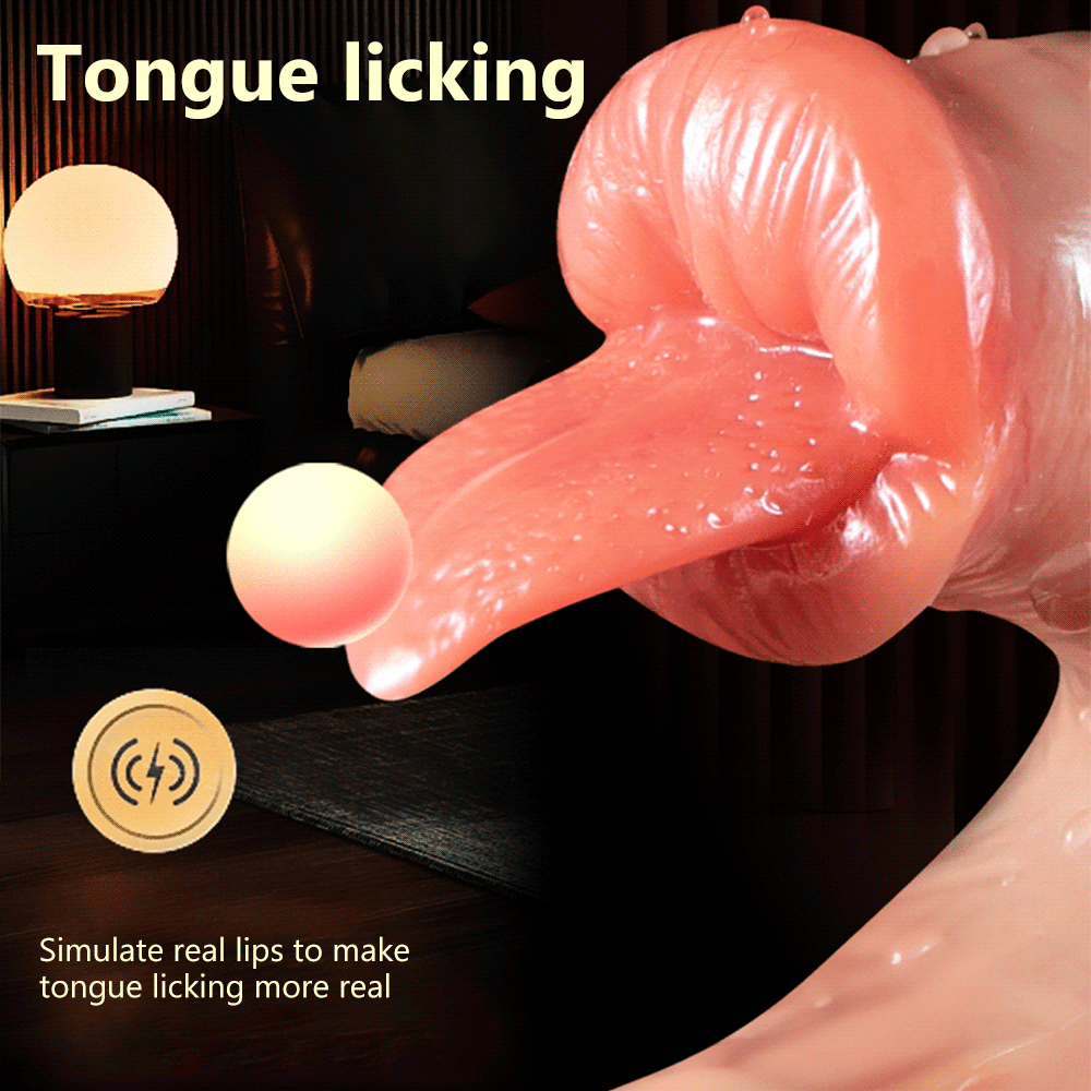 Thrusting Dildo จริง Vibrator ดูดถ้วย Telescopic ความร้อน Penis Vibrator หญิง Masturbator เซ็กซ์ทอยสำหรับสตรี