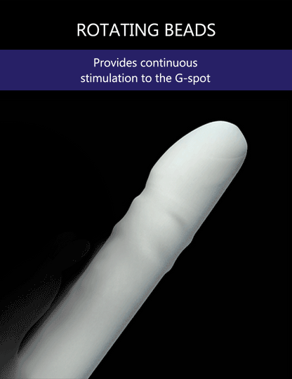 Thursting กระต่าย Vibrator สำหรับผู้หญิง Rolling ลูกปัดซิลิโคน Dildo Clitoris G Spot Stimulator ผู้ใหญ่เซ็กซ์ทอย Drywell V20