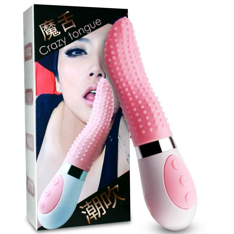 อุปกรณ์กระตุ้นคลิตอริสเลียด้วยลิ้นสำหรับผู้หญิง เครื่องสั่น G-Spot ลิ้นเทียมสำหรับออรัลเซ็กซ์ ของเล่นทางเพศสำหรับผู้ใหญ่