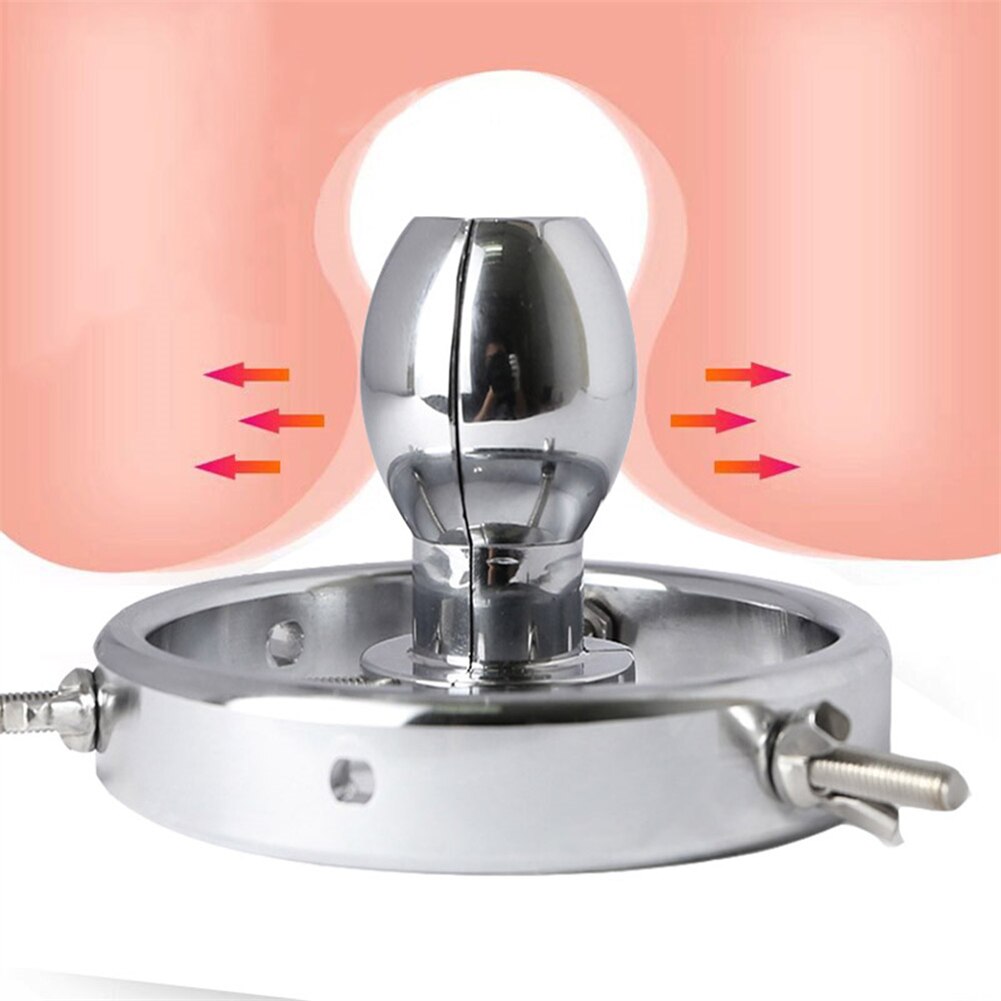 Toy Sex Hollow Butt Plug Anus Extender Adjustable Huge Anal Plug Sex Toys for Women/ Men /Couples Vagina Extender Ass Speculum