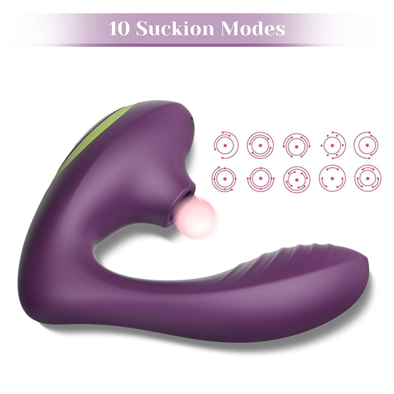 Tracy's Dog New Pro 2 Clitori Sucking Vibrator with Remote Control Function Purple and Pink Optional Female Vibrator Sex Toy