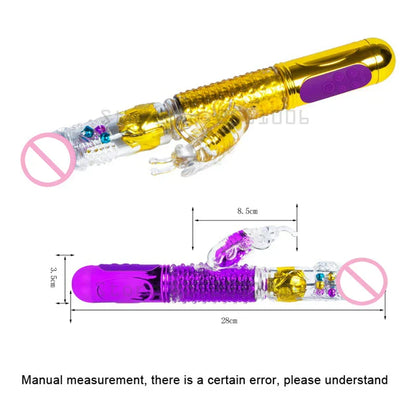 USB Retractable vibrators for women sex machine juguetes sexuales.sexe toys of woman prodotti del sesso dildo vibrator