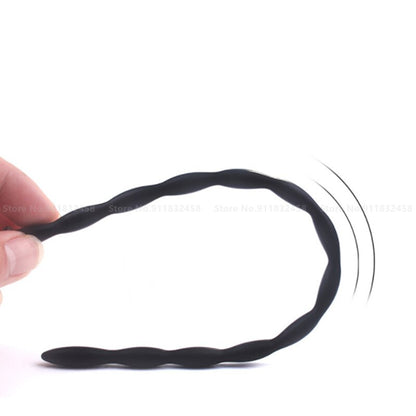 ซิลิโคน Urethral Catheter Dilator ม้ากระตุ้นเสียงอวัยวะเพศชายปลั๊กใส่ท่อปัสสาวะสำหรับผู้ใหญ่ของเล่นสำหรับชายเกย์