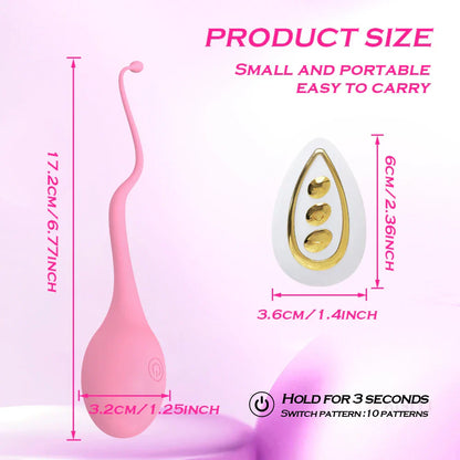 Vibrating Love Egg for Women Remote Control Clitoris Stimulator G-Sopt Vagina Vibrator Female Masturbator Sex Toy for Couples