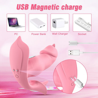 เลีย Vibrator สำหรับผู้หญิง Dildo ระยะไกล Anal Butt Plug Vibrating Mastusbator Clitoral Stimulator ช่องคลอด G จุดนวดเซ็กซ์ทอย