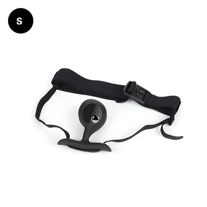 Wearable Anal Plug with Built-in Steel Ball Butt Plug Anal Toys Female Masturbation Tool Prostate Stimulator Sex Toys for Woman