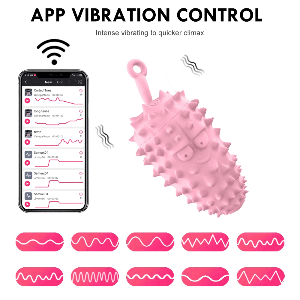 Wireless Bluetooth Vibrator for Women App Remote G Spot Vibrating Egg Clit Female Panties Sex Toys For Women Adult Sex Toy