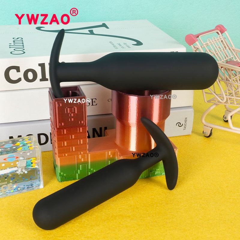 YWZAO Adult Silicone 18+ Tools 18 Anal Ass Shop But Toyes Butt for Woman Training Kit Sex Toys Females Sexy Plugs Men G38