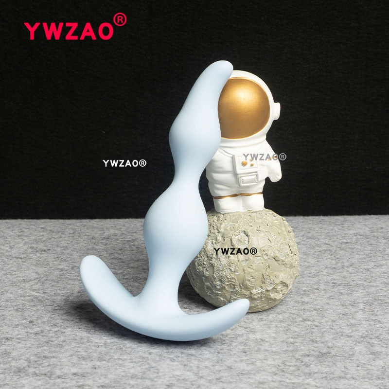 YWZAO Ass Women Sex Toys Men Intimate Silicone Erotic Bdsm Goods Big Butt Prostate Massager for Adults 18 Anal Plug G05
