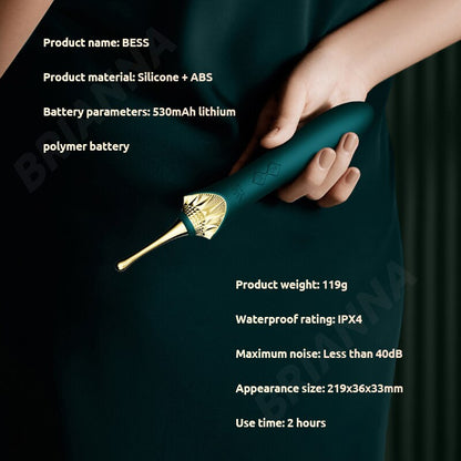 ZALO BESS 2.0G-Spot Vibrator ซิลิโคนกระตุ้น Clitoral Usb คู่มอเตอร์ Retro Massager ผู้ใหญ่เซ็กซ์ทอยสำหรับสตรี